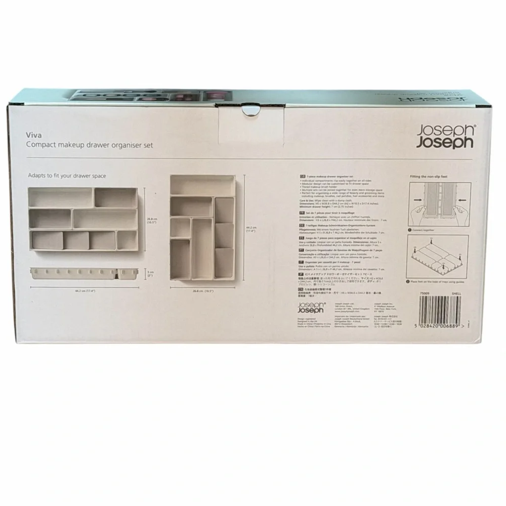 JosephJoseph Viva Compact Makeup Drawer Organizer